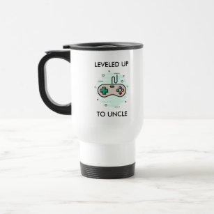 Personalised New Uncle Gift Pregnancy Announcement Travel Mug