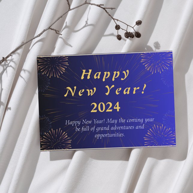 Personalised New Year's Greeting Card (Creator Uploaded)
