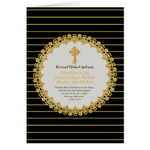 Personalised Newly ORDAINED Priest Pastor Deacon