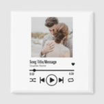 Personalised Newlywed Photo Song Playlist Magnet<br><div class="desc">This personalised song playlist design can be customised with your own music of choice or personalised message,  as well as the couple's name by clicking on the "personalise this template" button. You can also replace the image with your own image or picture.</div>