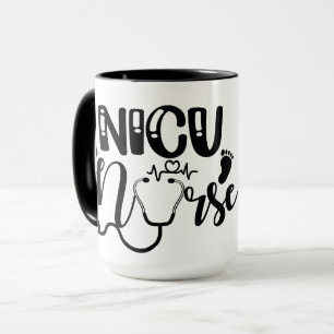 Personalised NICU Nurse (African-American Nurse)  Mug