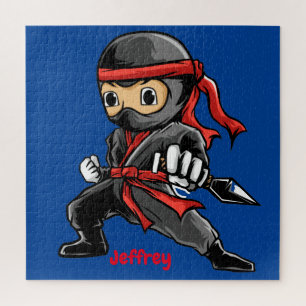 Personalised Ninja    Jigsaw Puzzle