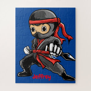 Personalised Ninja Jigsaw Puzzle