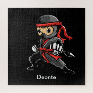 Personalised Ninja Jigsaw Puzzle