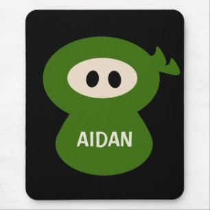 Personalised Ninja Mousepad for Kids