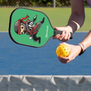 Personalised Ninja Warrior Pickleball Paddle