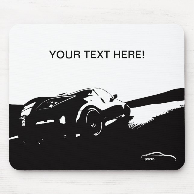 Personalised Nissan 350Z Mouse Pad (Front)