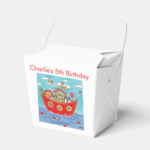 Personalised Noah's Ark Favour Box