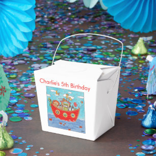 Personalised Noah's Ark  Favour Box