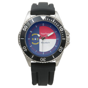 Personalised North Carolina State Watch Design