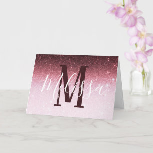 Personalised note Card