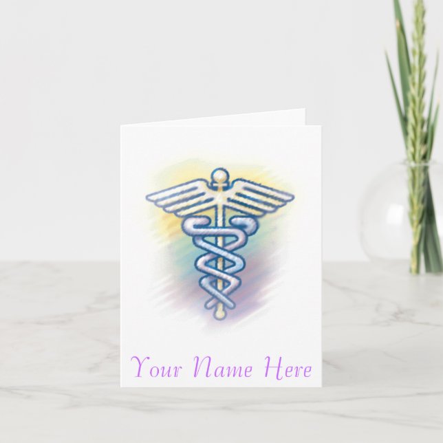 Personalised note card (Front)