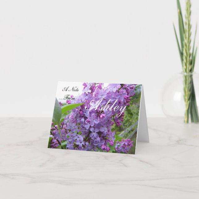 Personalised Note Card (Front)