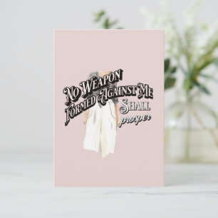 Personalised Note Card Pack with Biblical Saying