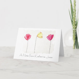 Personalised note cards