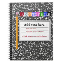 Personalised Notebook Journal