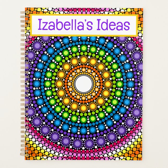 Personalised notebook journal planner (Front)
