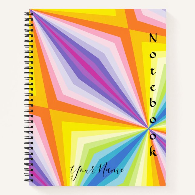 Personalised Notebook Psychedelic - HAMbyWG (Front)