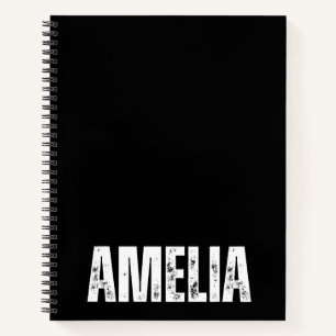 Personalised Notebook with Amelia