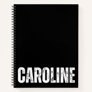 Personalised Notebook with Caroline
