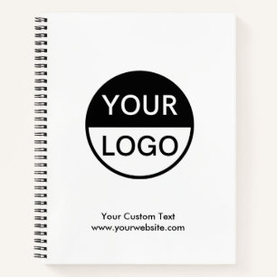Personalised Notebook With Company Logo