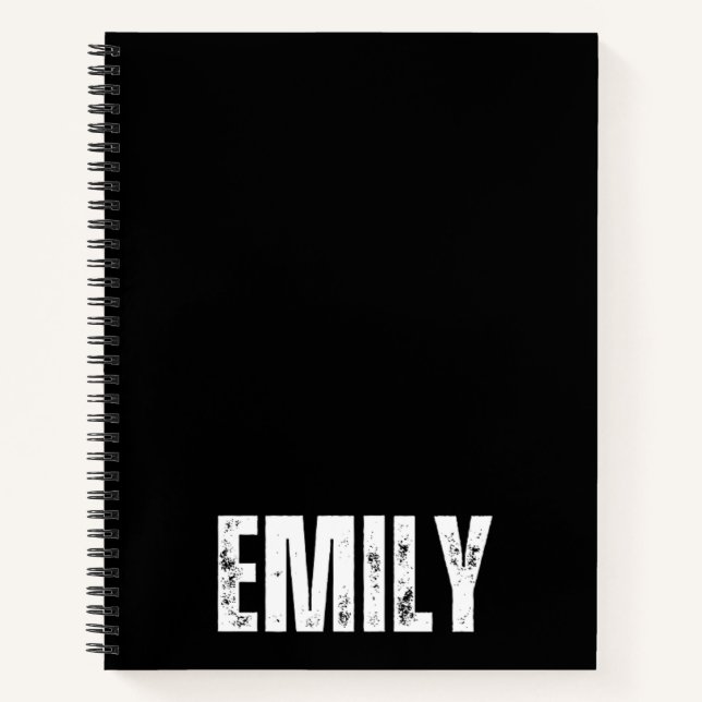 Personalised Notebook with Emily (Front)