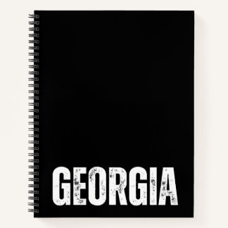 Personalised Notebook with Georgia