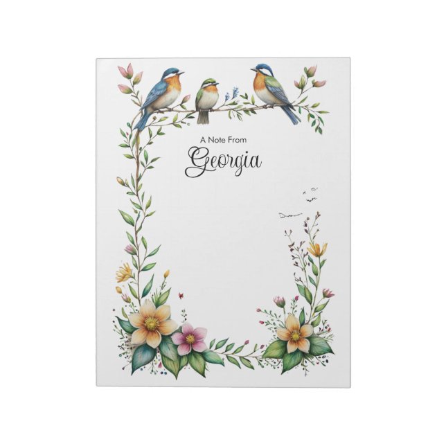 Personalised Notepad (Rotated)