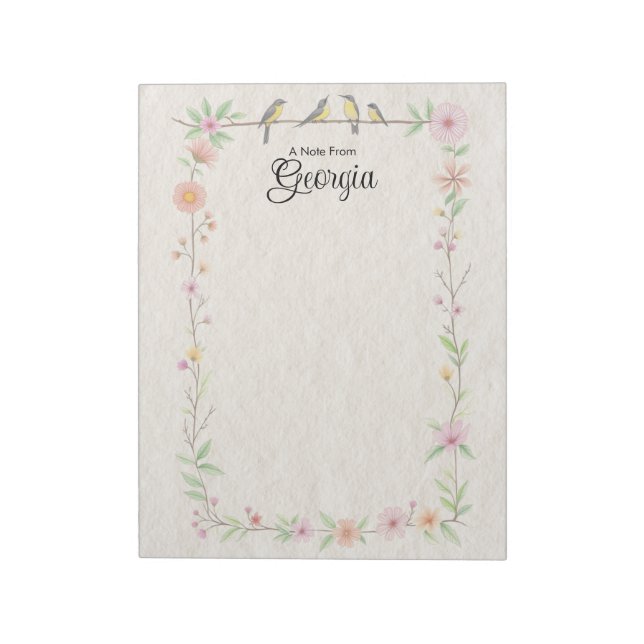 Personalised Notepad (Rotated)