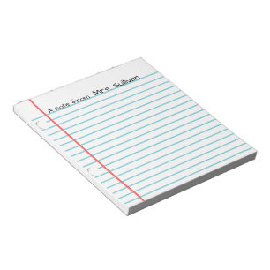 Personalised notepad