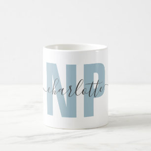 Personalised NP Nurse Practitioner Graduation Chic Coffee Mug