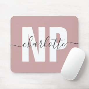 Personalised NP Nurse Practitioner Graduation Chic Mouse Pad