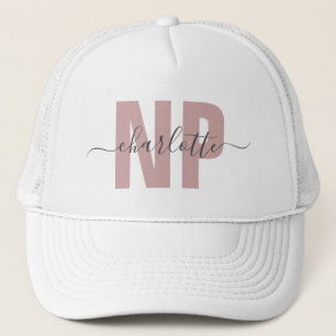 Personalised NP Nurse Practitioner Graduation Chic Trucker Hat