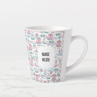 Personalised Nurse (Blonde Hair) Mug