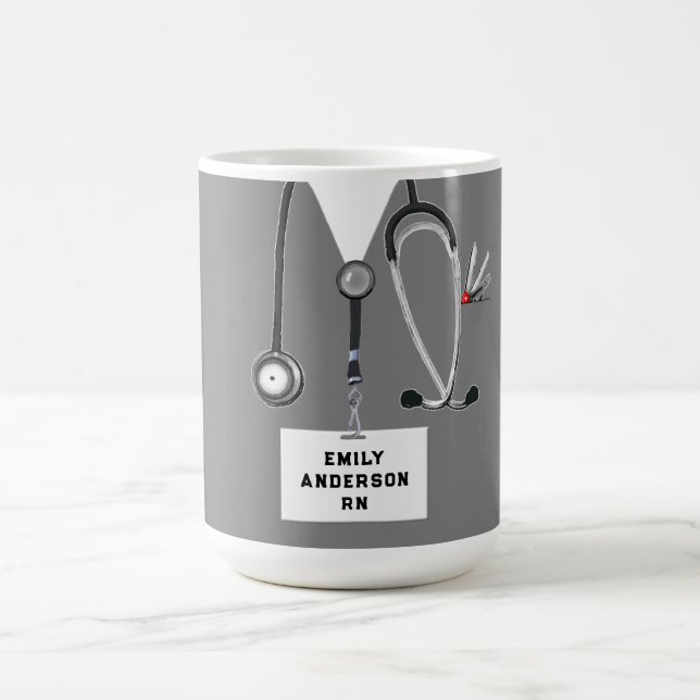 Personalised Nurse Coffee Mug (Center)