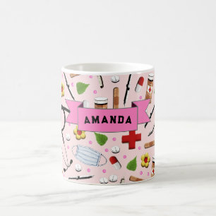 Personalised Nurse Coffee Mug
