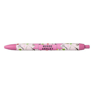 Personalised Nurse Collectable Black Ink Pen