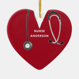 Personalised Nurse Collectable Ceramic Ornament
