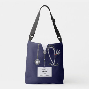 Personalised Nurse Crossbody Bag