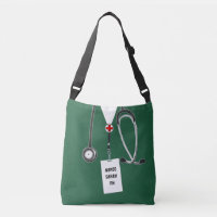 Personalised Nurse Crossbody Bag