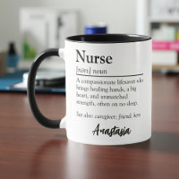 Personalised Nurse Definition Appreciation
