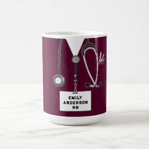 Personalised Nurse Gift Coffee Mug