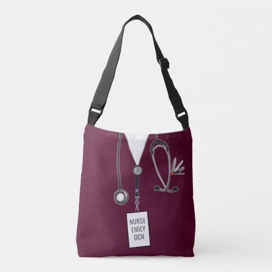 personalised nurse tote bag