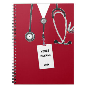 Personalised Nurse Gift Ideas Notebook