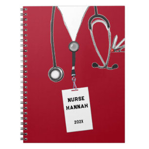Personalised Nurse Gift Ideas Notebook