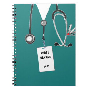 Personalised Nurse Gift Ideas Notebook