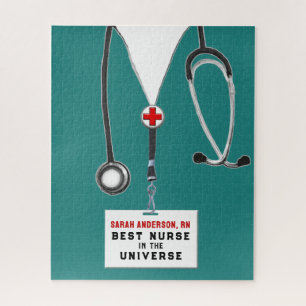 Personalised Nurse Gift Jigsaw Puzzle