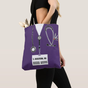 Personalised Nurse Gift Tote Bag