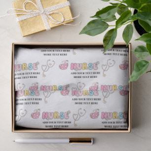 Personalised Nurse Gift Wrap Tissue Paper