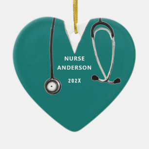Personalised Nurse Graduation Gift Ceramic Ornament